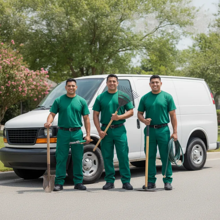 Paisajista equipo en Xochimilco